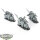 Dark Angels - 3x Ravenwing Bike Squadron - unbemalt