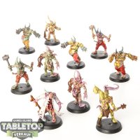 Death Guard - 10 x Poxwalkers - teilweise bemalt