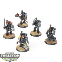 Deathwatch - 5 Veterans - bemalt