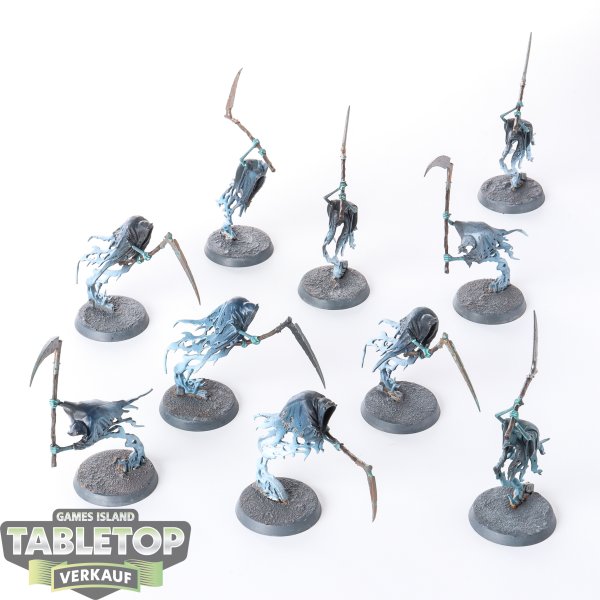 Nighthaunt - 10x Grimghast Reapers - bemalt