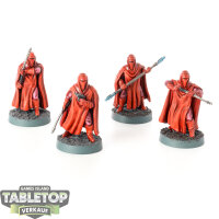 Galaktisches Imperium - 4x Imperial Royal Guards - bemalt