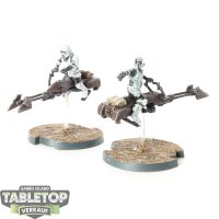 Galaktisches Imperium - 2x 74-Z Speeder Bikes - bemalt