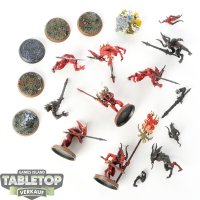 Chaos Daemons - 9x Daemons Of Khorne Bloodletters -...