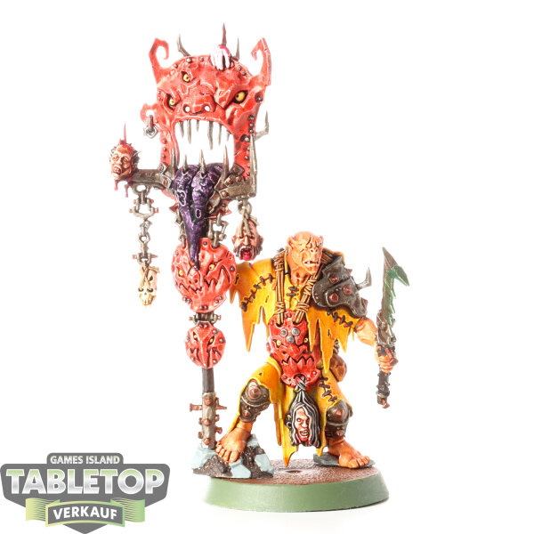 Orruk Warclans - Murknob with Belcha-banna - bemalt