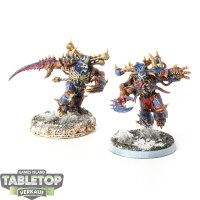 Chaos Space Marines - 2x Possessed - bemalt