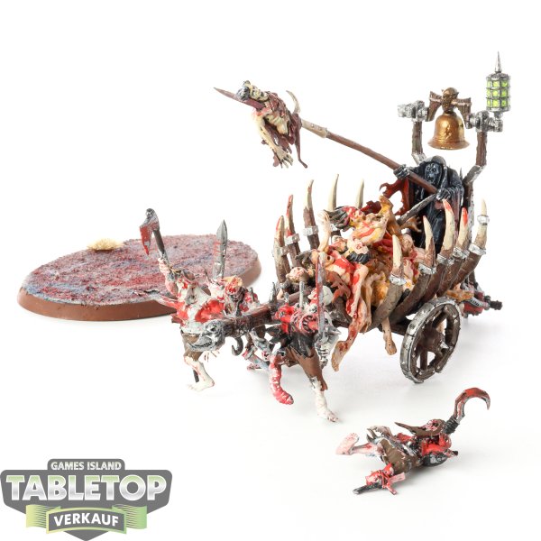 Soulblight Gravelords - Corpse Cart - bemalt