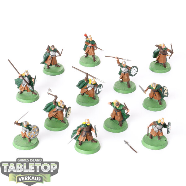 HdR Figuren - Gut - 12 Warriors of Rohan - bemalt