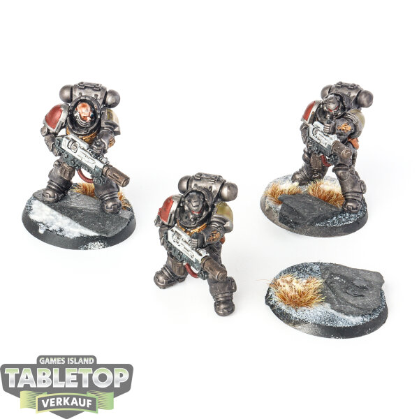 Space Wolves - 3 x Primaris Eradicators - bemalt