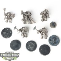 Space Wolves - 5 x Wolf Guard Terminators - teilweise bemalt