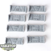 Star Wars: Legion - 8 Barricades - unbemalt