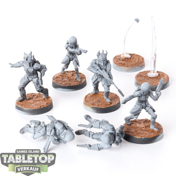 Schattenkollektiv - 6 Mandalorian Super Commandos  - grundiert