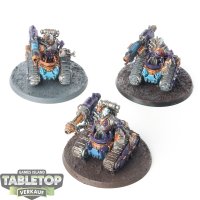 Adeptus Mechanicus - 3 x Kataphron Breachers - bemalt