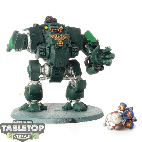 Space Marines - Primaris Redemptor Dreadnought - teilweise bemalt