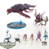 Idoneth Deepkin - Akhelian Leviadon - teilweise bemalt