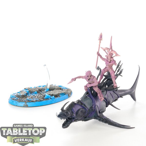 Idoneth Deepkin - Akhelian Allopex - teilweise bemalt