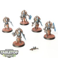 Necrons - 5 x Triarch Praetorians - bemalt