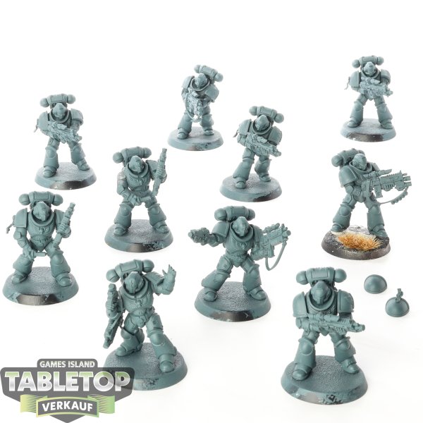 Dark Angels - 10 x Intercessors - grundiert