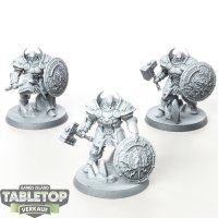 Stormcast Eternals - 3 x Annihilators - teilweise bemalt