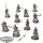 Drukhari - 10 x Kabalite Warriors - teilweise bemalt