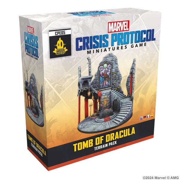 Marvel: Crisis Protocol - Tomb of Dracula Terrain Pack - Multilingual