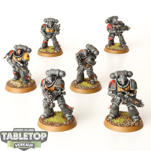 Space Wolves - 6 x Intercessors - bemalt