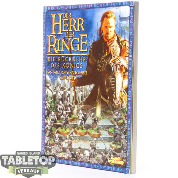 Regelbücher - Middle Earth Tabletop - LOTR - The Return of the King Rulebook 2003 - deutsch