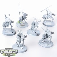 HdR Figuren - Gut - 6x Riders Of Rohan - teilweise bemalt