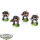 Space Marines - 4 Terminator Squad klassisch - bemalt