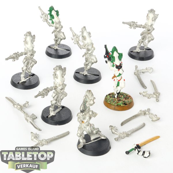 Craftworlds - 7x Howling Banshees Klassisch - teilweise bemalt