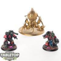 Chaos Space Marines - Venomcrawler and Obliterators -...