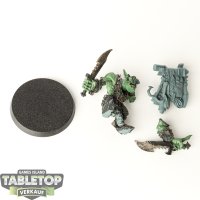 Orks - Ork Boss Snikrot klassisch - teilweise bemalt