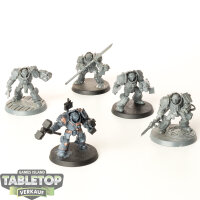 Grey Knights - 5 x Grey Knights Terminator Squad -...