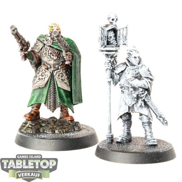 Cities of Sigmar - Freeguild Marshal and Relic Envoy - teilweise bemalt