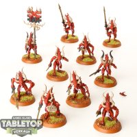 Blades of Khorne - 10 x Daemons Of Khorne Bloodletters -...