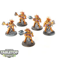 Stormcast Eternals - 5 Protectors - bemalt