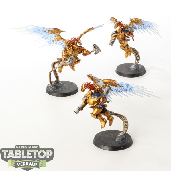 Stormcast Eternals - 3 Prosecutors - bemalt