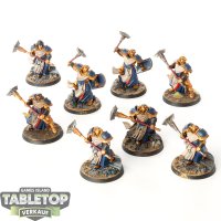 Stormcast Eternals - 8 Sequitors - bemalt