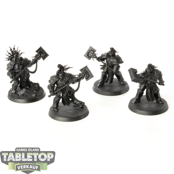 Stormcast Eternals - 4 Retributors - grundiert
