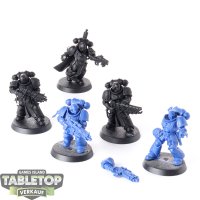 Black Templars - 5 x Intercessors - teilweise bemalt