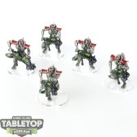 Necrons - 5x Immortals - bemalt