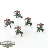 Necrons - 5x Immortals - bemalt