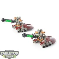 Necrons - 2x Lokhust Destroyer Squadron - bemalt