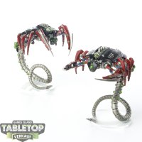 Necrons - 2x Canoptek Wraiths - bemalt