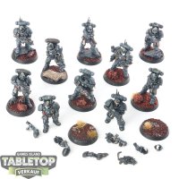 Dark Angels - 10x Primaris Infiltrators - bemalt