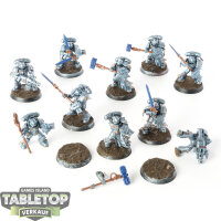 Grey Knights - 10 x Grey Knights Strike Squad - teilweise...