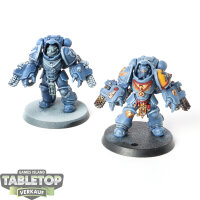 Deathwatch - 2 x Primaris Aggressors - bemalt