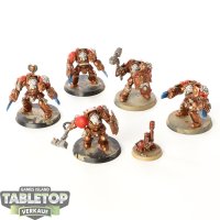 Space Marines - 5 Assault Terminators - bemalt