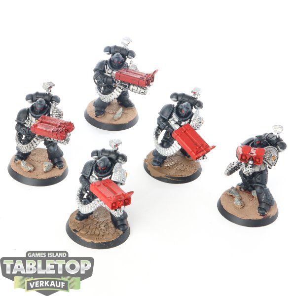 Deathwatch - 5 x Desolation Squad - teilweise bemalt