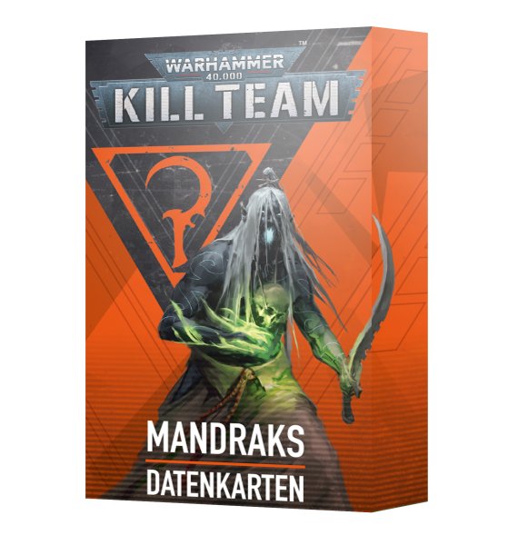 Kill Team - Drukhari Mandrakes Datenkarten (Deutsch)