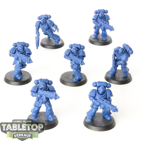 Space Marines - 7x Intercessors - unbemalt